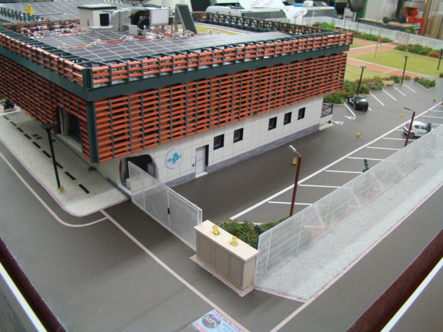 Maquette d'immeuble