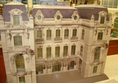 Maquette de l’hôtel SHANGRI-LA Paris