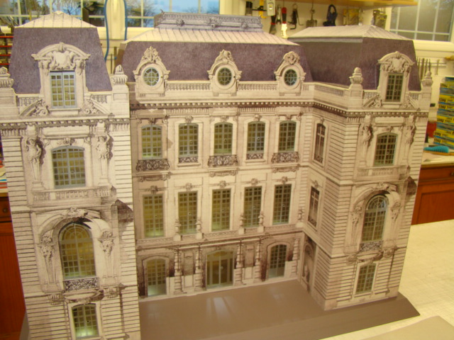 Maquette de l’hôtel SHANGRI-LA Paris