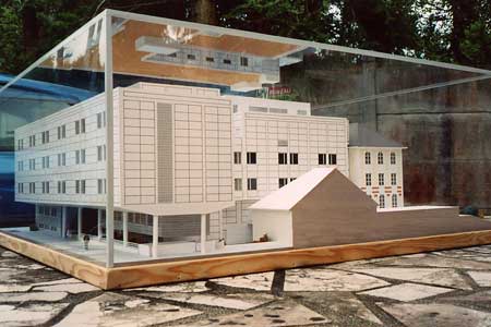 Maquette hôpital de Châteauroux